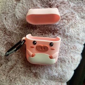 Pink Pig Generation 1,2 AirPod Case